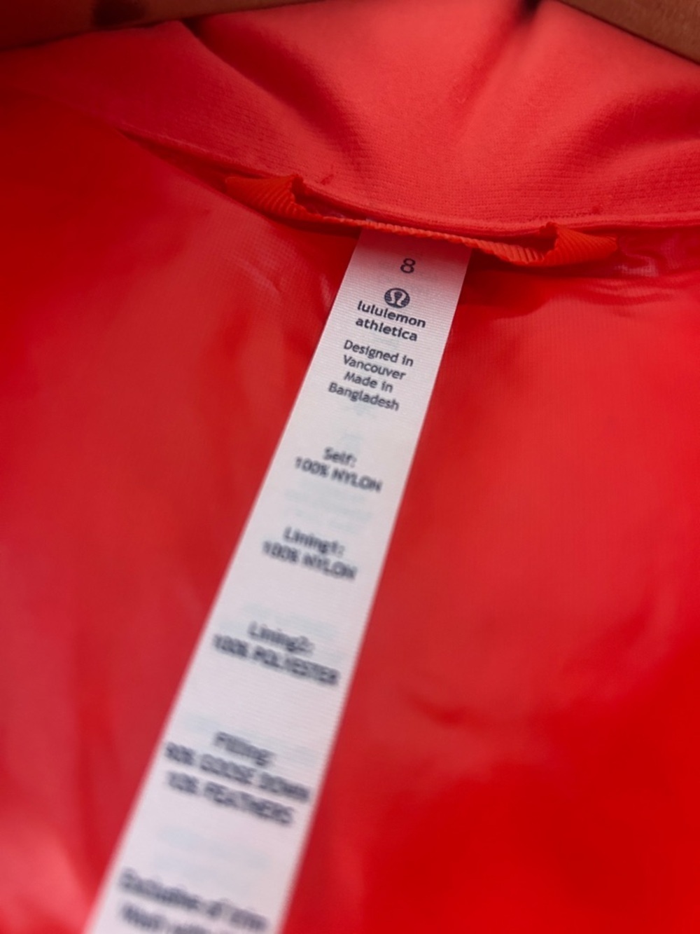 lululemon athletica Fluffin’ Aesome Glossy Quilted Puffer Vest Size 8 - Picture 2 of 7